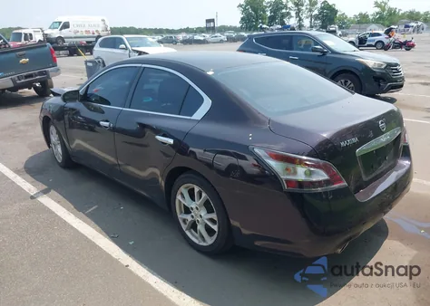 2013 Nissan Maxima 3.5 S z USA, uszkodzony, nr VIN 1N4AA5AP9DC810439
